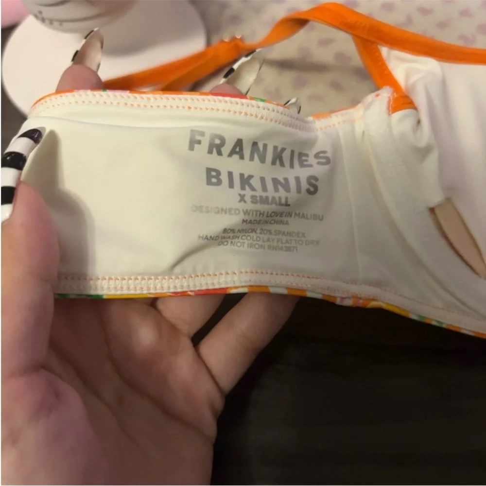 Frankie’s Bikinis Dean Floral Underwire Bikini Set - Picture 6 of 8